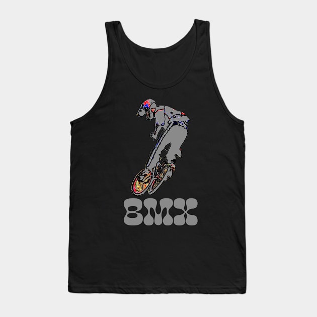 bmx Tank Top by rickylabellevie